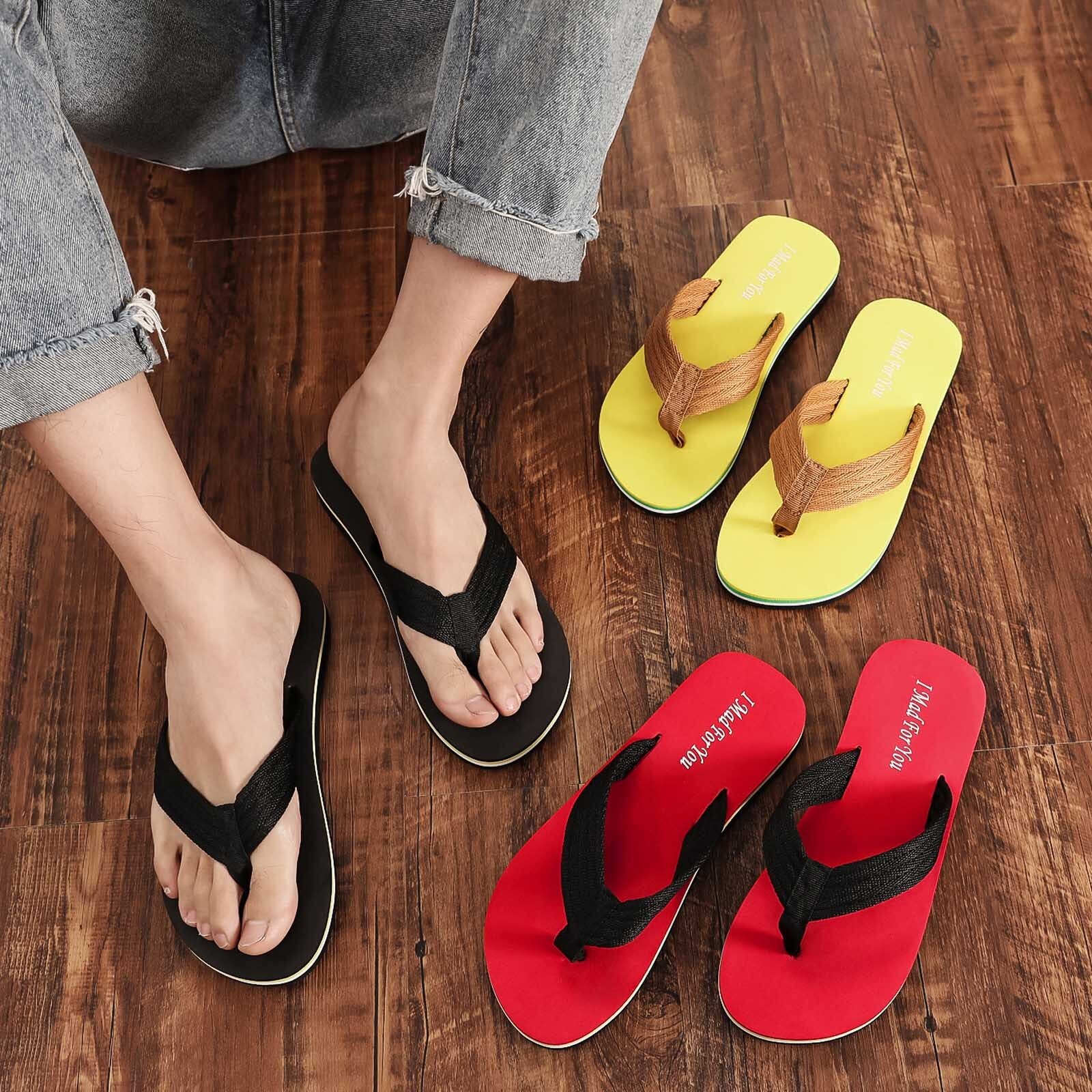Mannen Slippers Zomer Strand Ademende Schoenen Sandalen Thuis Slipper Mode Flip-Flops Platte Schoenen Zomer Schoenen Slippers r5