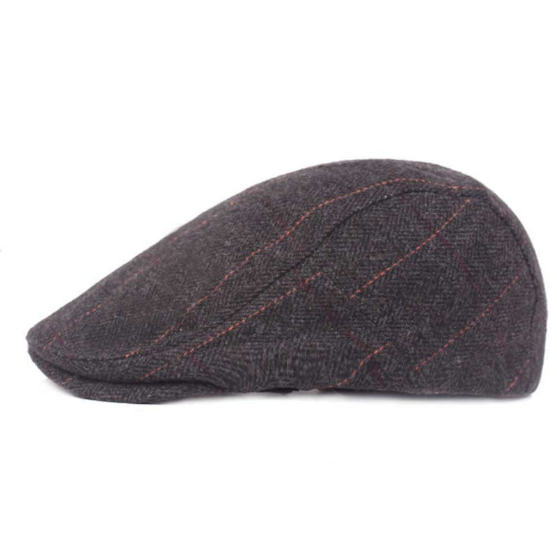 Britse Stijl Gentleman's Casual Baret Hoed Wollen Platte Zon Cap Winter Hoeden voor Vrouwen Mannen