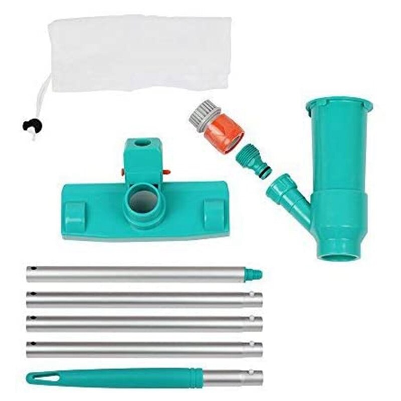 Portable Swimming Pool Vacuum Jet Underwater Cleaner Suitable for Above-Ground Swimming Pools, Spas, Ponds and Fountains