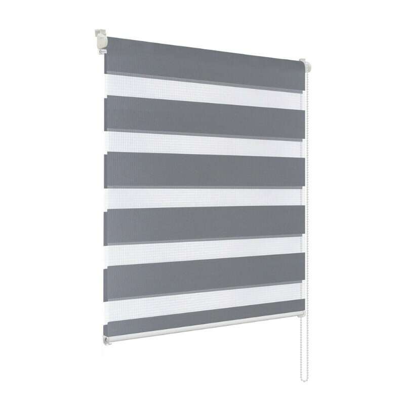 Newest Day Night Zebra Roller Blind Double Translucent or Blackout Vision Curtains for Window and Door with Install Accessories