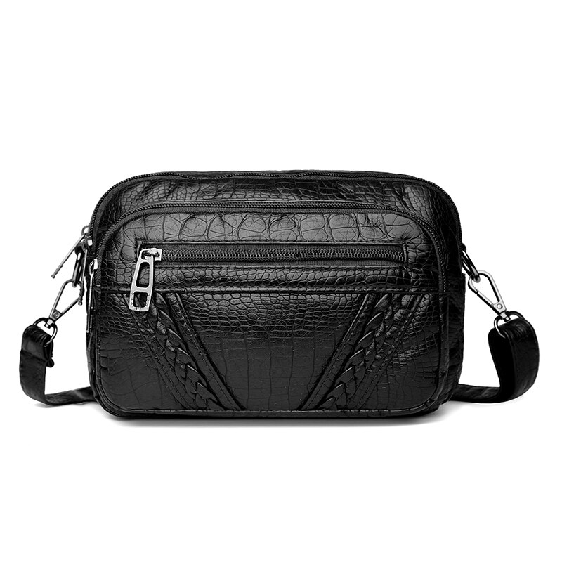 Women Shoulder Bags for Women Crossbody Bags for Girl Female Small Waist Bag PU Leather Chest Bag Waist Packets: Black