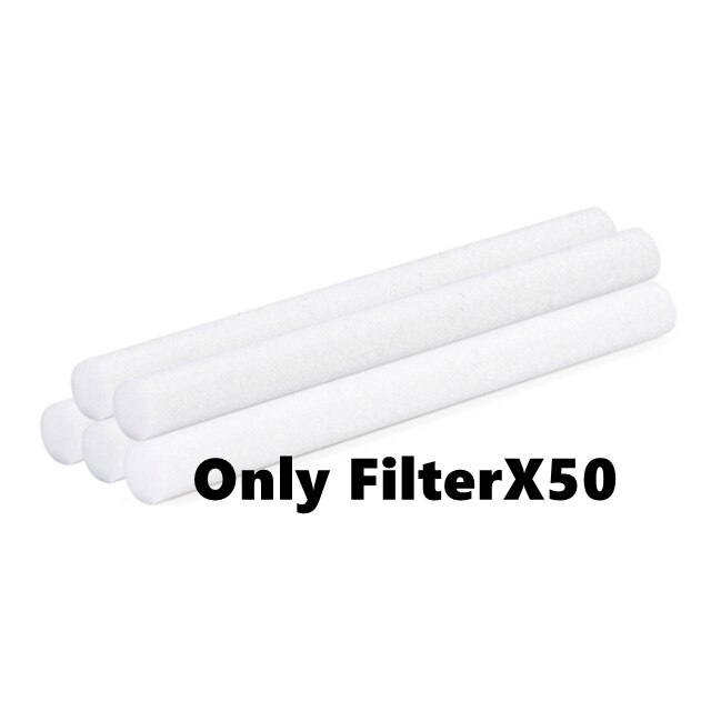 200ml Mini Luftbefeuchter Elektrische Aroma Öl Diffusor USB Kühlen Nebel Spritzgerät Luft Reiniger mit Bunten Nacht Licht für Mini xiaomi: FilterX50