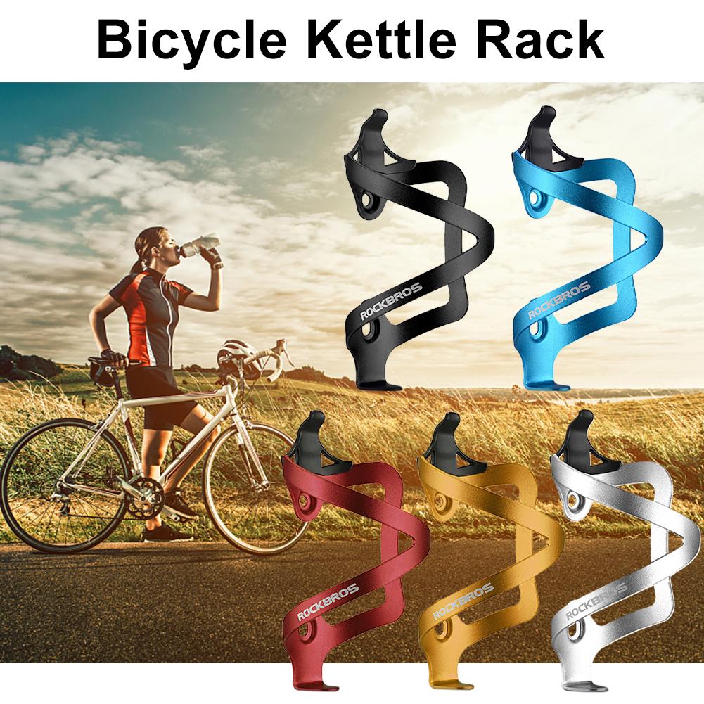 Fietsen Bidonhouder Fiets Bekerhouder Aluminium Een stuk Mountainbike Water Bekerhouder Rijden Accessoires Eenzijdige