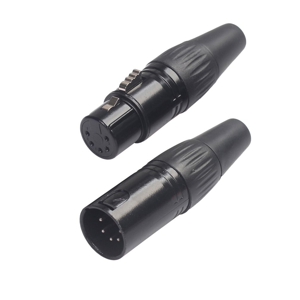 Mannelijke & Vrouwelijke 3-Pin 4-Pin 5-Pin Xlr Microfoon Audio Kabel Plug Connectors Kanon Mannelijke om Vrouwelijke Audio Plug Kabel