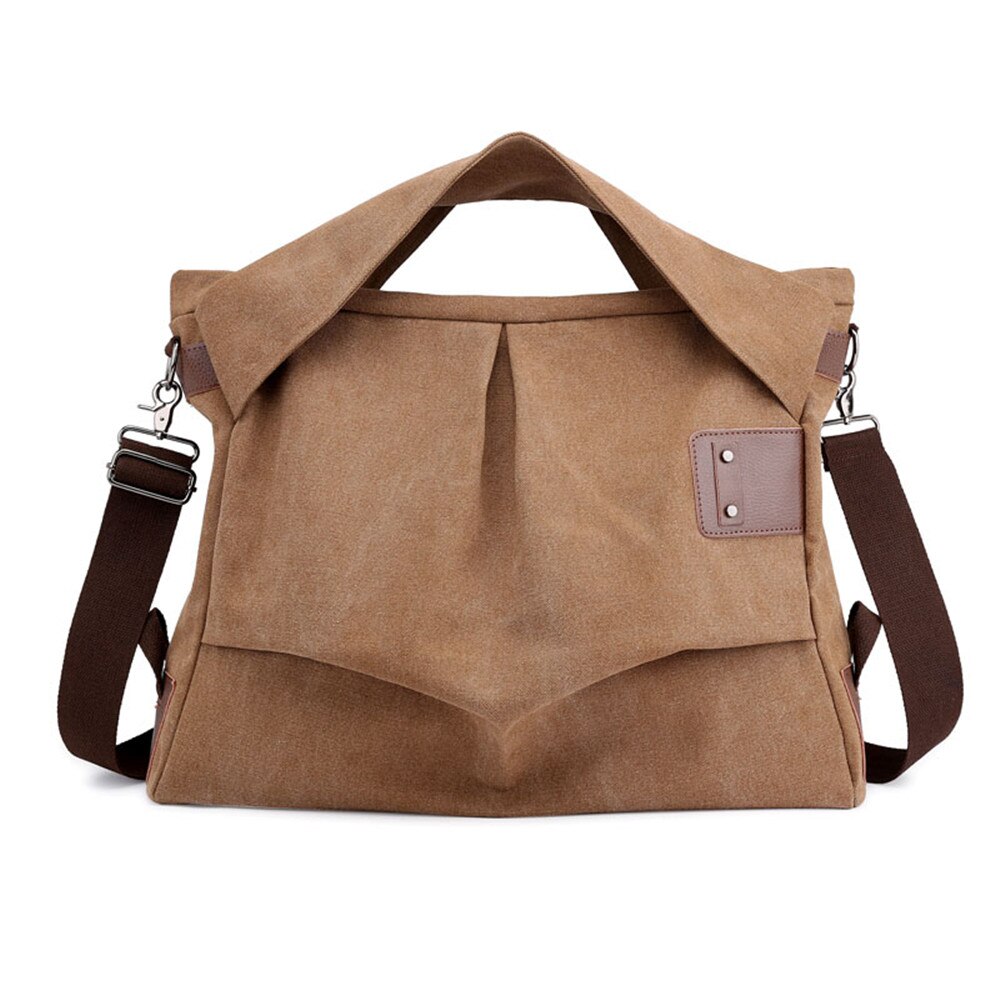 Canvas Hand Bags For Women Bolso Mujer Reusable Shopping Bags Women Bag Over Shoulder-Bag Large-Capacity Ladies Tote Bags: Coffee