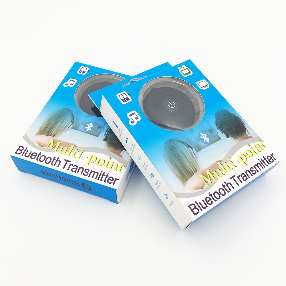 3.5mm Bluetooth Transmitter Multi-point Wireless Blutooth Audio Music Stereo Transmite Dongle Adapter for TV PC Tablet MP3