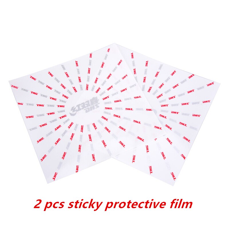 DHS-2 películas protectoras para tenis de mesa, 1 cinta para bordes, 1 Juego de limpiador de goma, accesorios para tenis de mesa