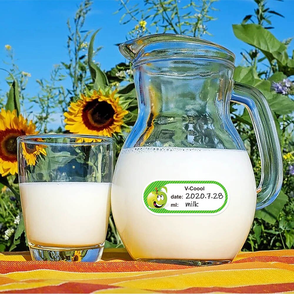 250 Pcs Food Name Date Label Stickers Kitchen Ingredients Classification Date Label Mason Jar Capacity Adhesive Label Stickers