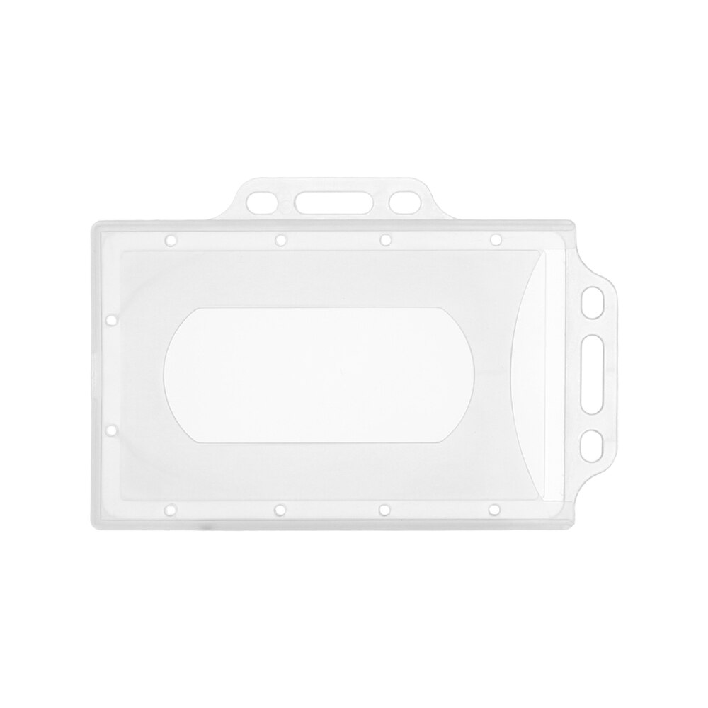 1PC Unisex Multi-use Hard Plastic Double Sided ID Card Unisex Badge Work ID Card Holder Durable Protector Cover Case: Type 8