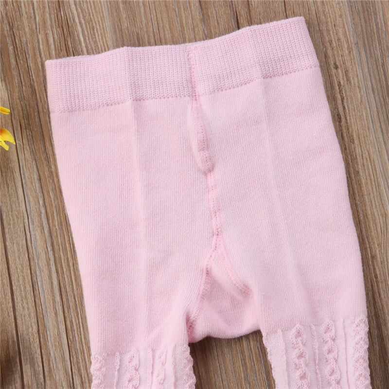 3 pezzi 0-2Y bambini neonate collant bambino bambini collant morbido cotone caldo collant ragazze autunno inverno collant solidi