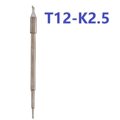 MasterXu – pointes de fer à souder T12-11/K2.5/K3.0/I0.3/I0.1/H0.1/H0.3, remplace la tête sans plomb pour Station de soudage Toor T12 11, T12-K2.0: T12 K2.5