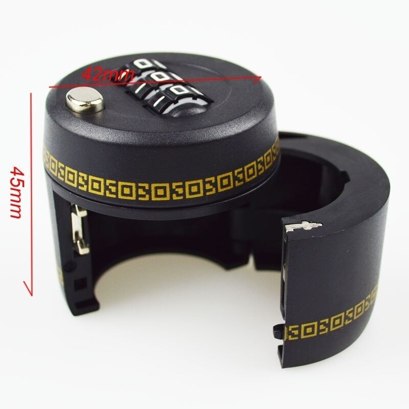Plastic Bottle Password Lock Combination Lock Wine Stopper Vacuum Plug Device Preservation For Furniture Hardware
