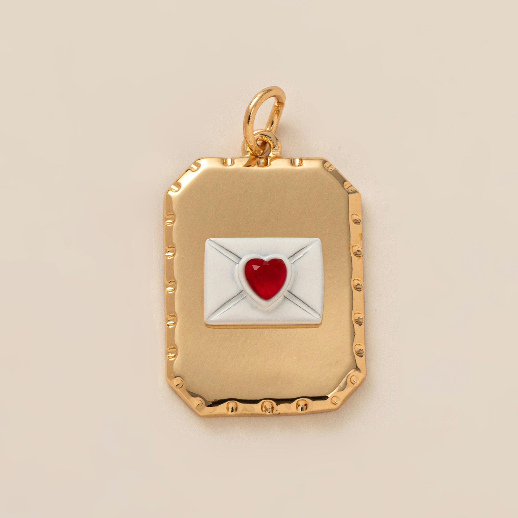 Kersenenvelop liefdestaart aarde vlinder hanger liefdeskruis doe-het-zelf hanger handgemaakt accessoire verguld: Imitatie rhodium plated