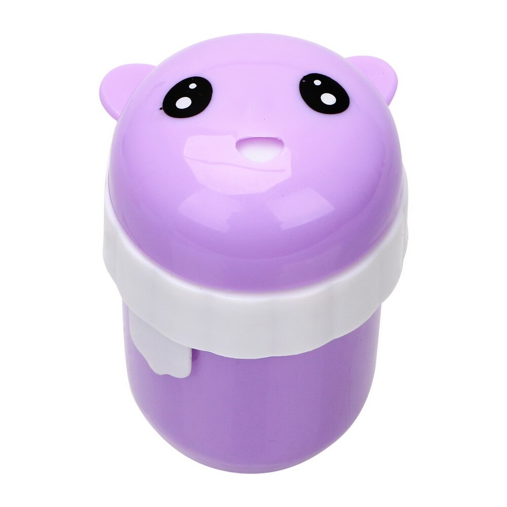 HILIFE Toothpick Storage Box Expression Toothpick Jar Rotate Simple Style Toothpick Holder: Purple 