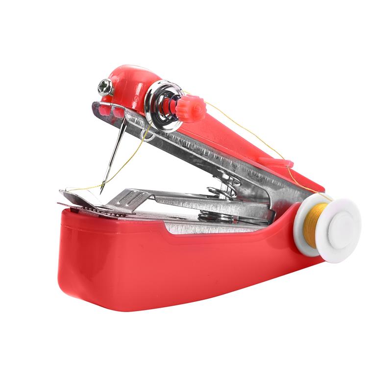 1pc Portable Mini Manual Sewing Machine Simple Operation Sewing Tools Sewing Cloth Fabric Handy Needlework Tool Accessories