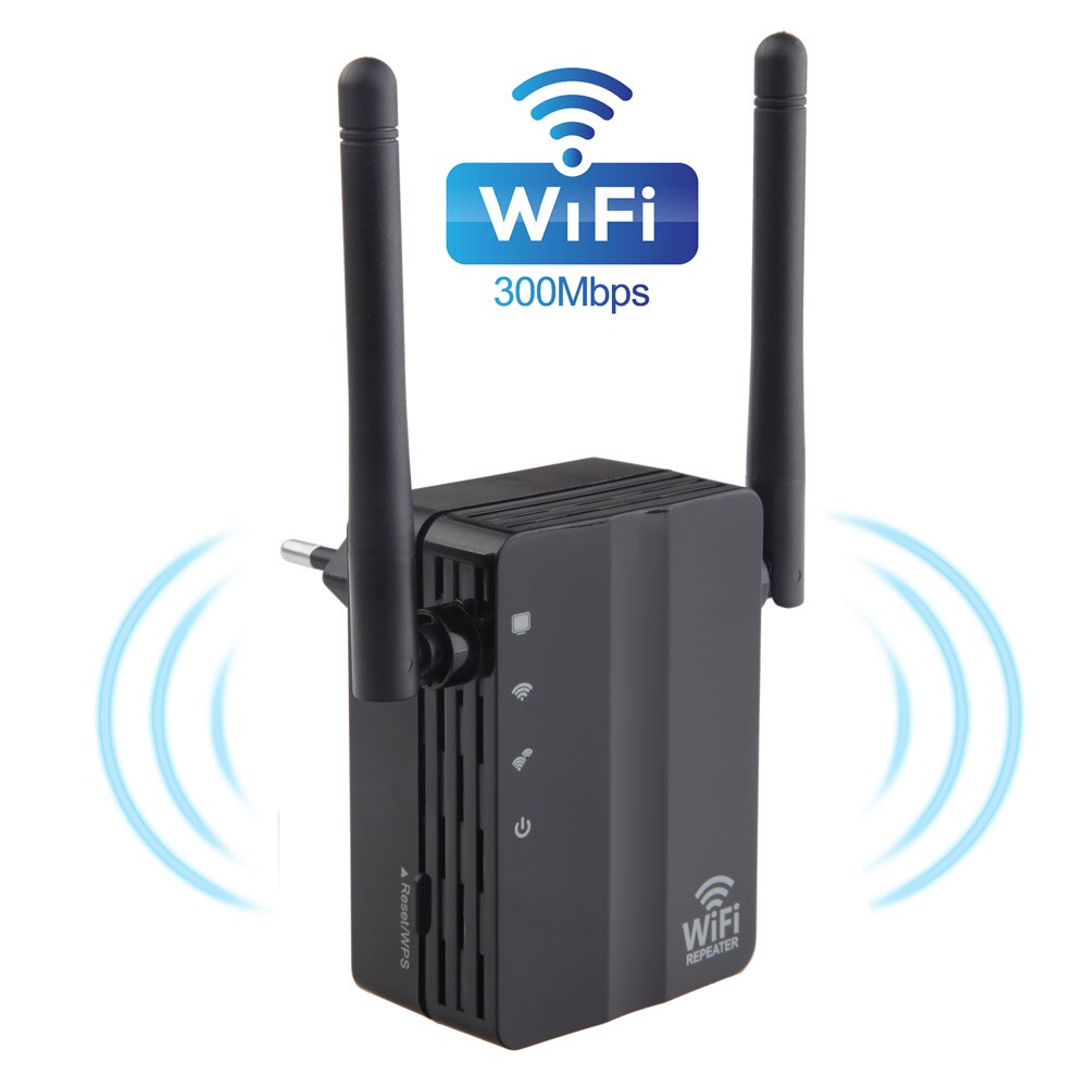 Trådlös wifi repeater wifi extender 300 mbps wi-fi förstärkare långdistans wifi signalförstärkare ultraboost långdistans wifi repiter