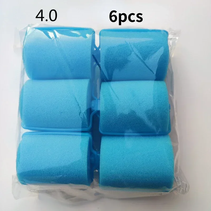 Lockenwickler aus Schaumstoff, Lockenwickler aus Schaumstoff zum Schlafen, Lockenwickler zum Stylen, Lockenwickler aus Schaumstoff: Blau