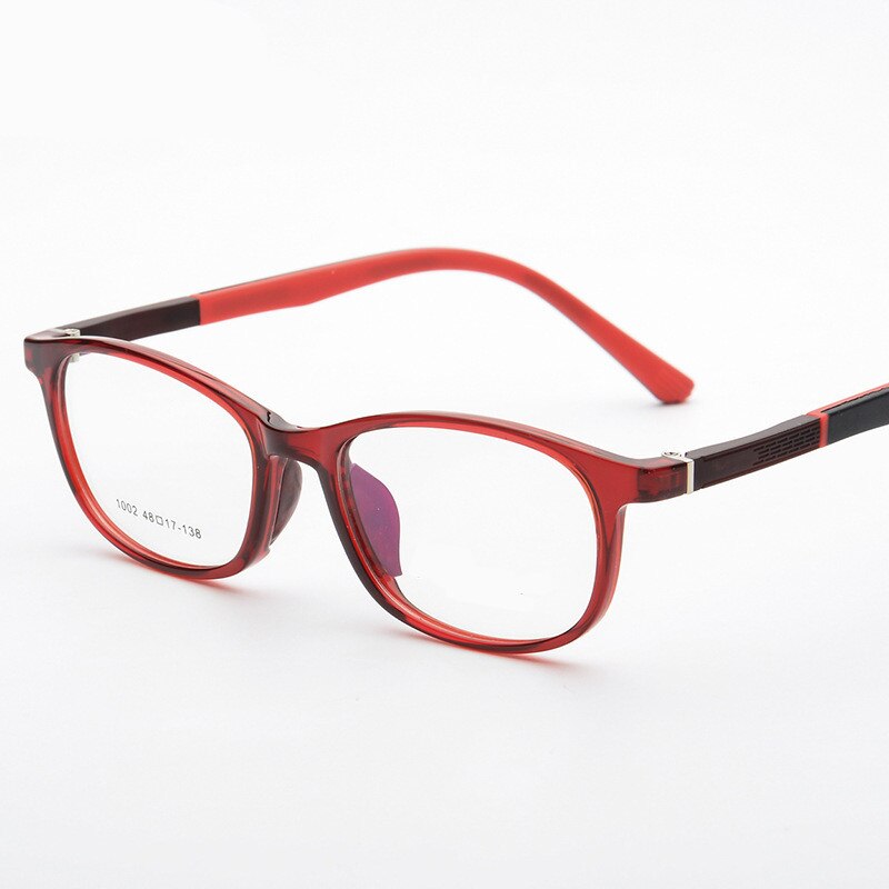 Rubber Leg Student Glasses Frame Children Myopia Prescription Eyeglasses Optical Kids Spectacle Frame For Boys&Girls: C2