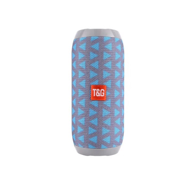 Subwoofer Portable Bluetooth Speaker Draadloze Luidspreker Kolom Waterdichte Super Bass Stereo Met Fm Radio Aux Tf Muziekspeler: mix blue