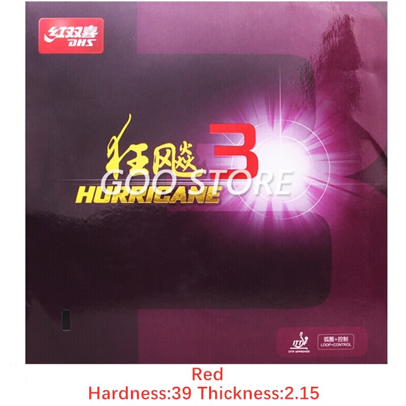 Dhs furacão 8 tênis de mesa de borracha furacão 3 dhs furacão-8 h3 pips-em original dhs h8 ping pong esponja