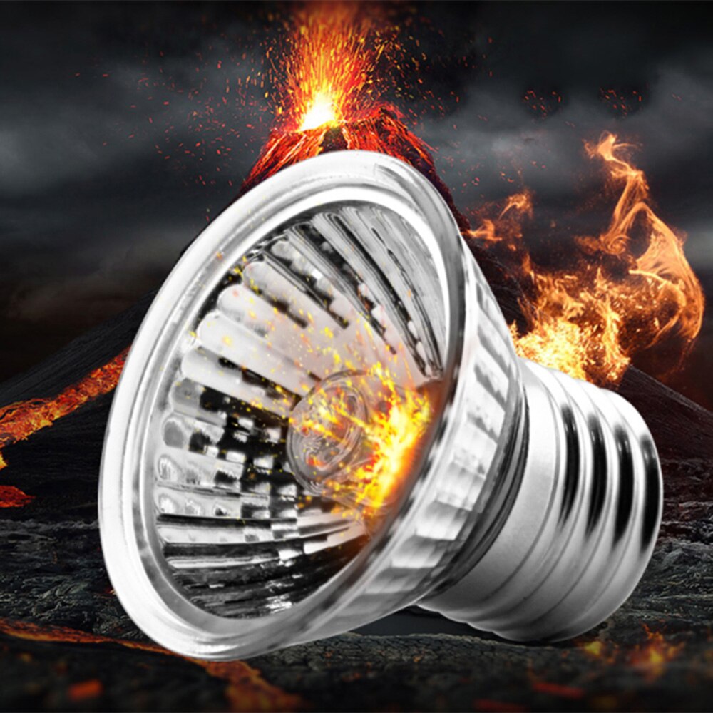 Ac110-220v ultrafiolett lyspære  e27 uvb kjæledyr krypdyrlys glødelampe dagslyspære til skilpaddefisk amfibier 13w/25w/75w/100w