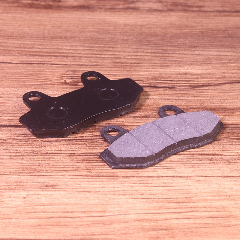 2Pcs Black Motorcycle Parts Front Brake Pads Disc Universal For Motorcycles ATV Scooters