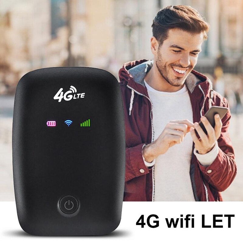 Protable 4G Wifi Router Mini Router 3G 4G Lte Draagbare Pocket Wifi Hotspot LCD Display Router for Car Home Travel