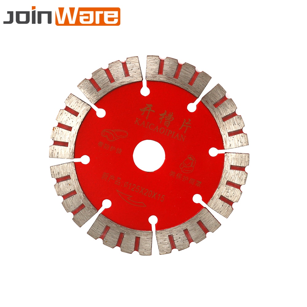 125MM Dia 4/5" Bore Diamond Circular Saw Blades Disc Cutting Tools For Concrete Granite Ceramic 15MM Kerf Width