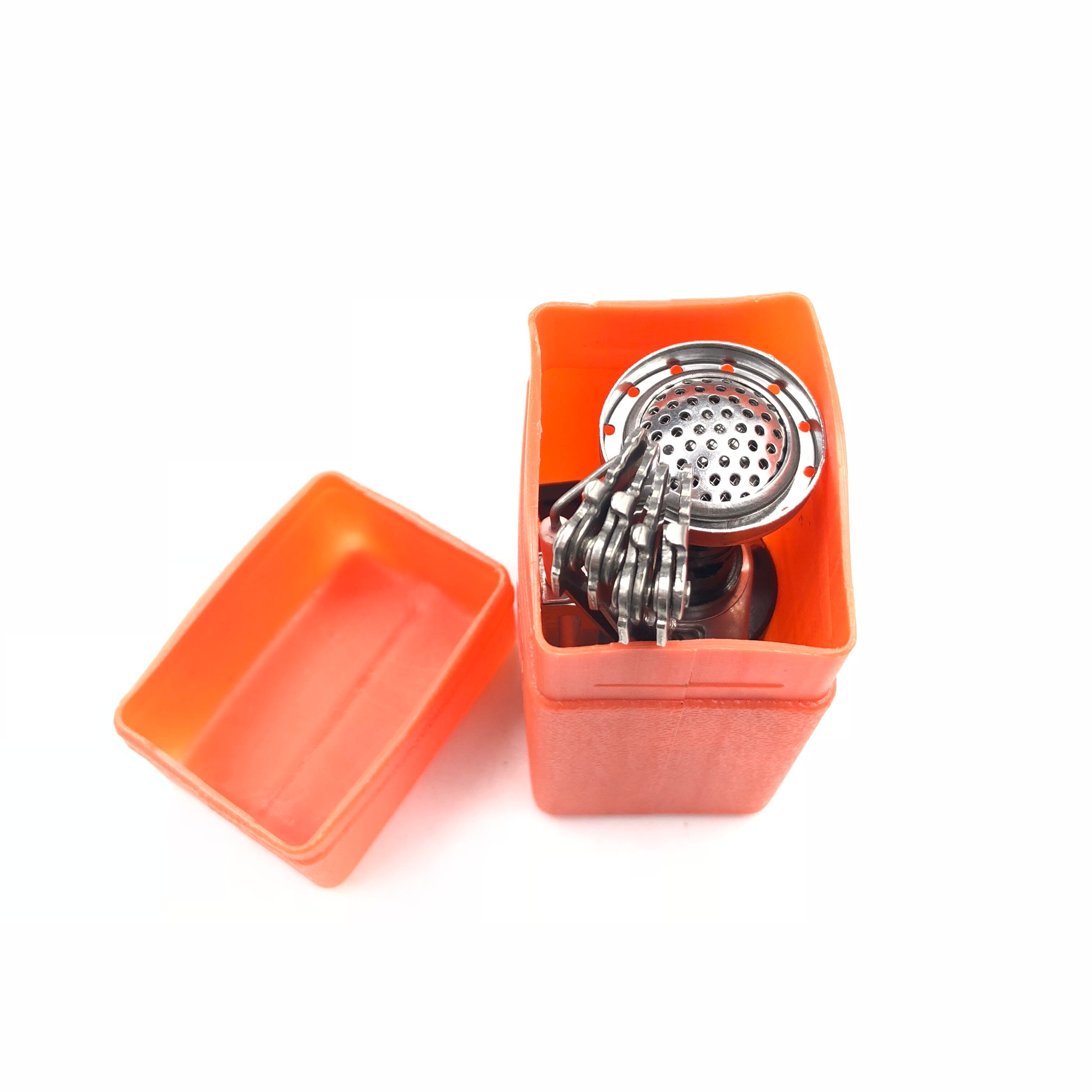 Alcohol Cooker Copper Ultralight Portable Camping Mini Spirit Cooker Alcohol Burner Alcohol Fuel Stove for Outdoor Cooking Picnic BBQ(Green
