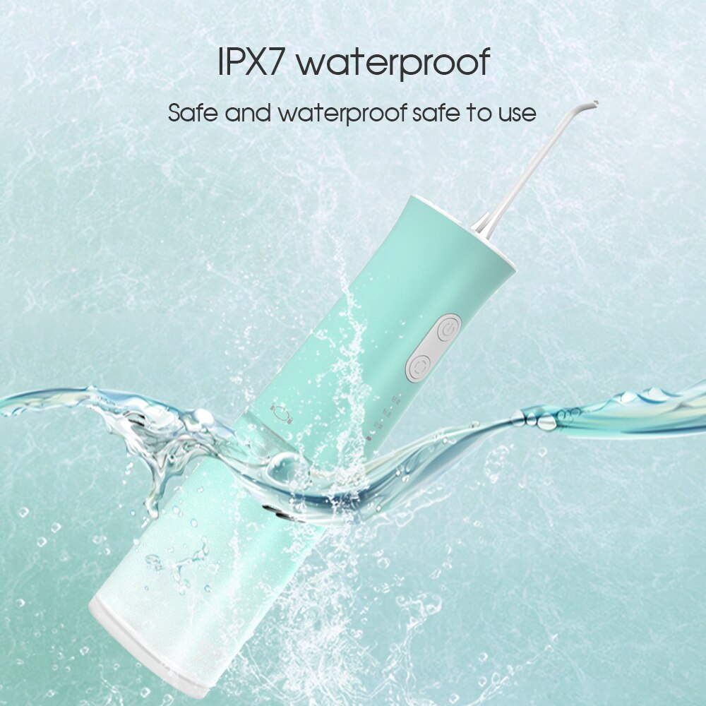 Boi Wasser Waschen Zahnseide 3 Modi 170ml Panzer Puls Flosser Reise Tragbare Zahn Sauber Gerät Zähne Bleichen Oral Irrigator