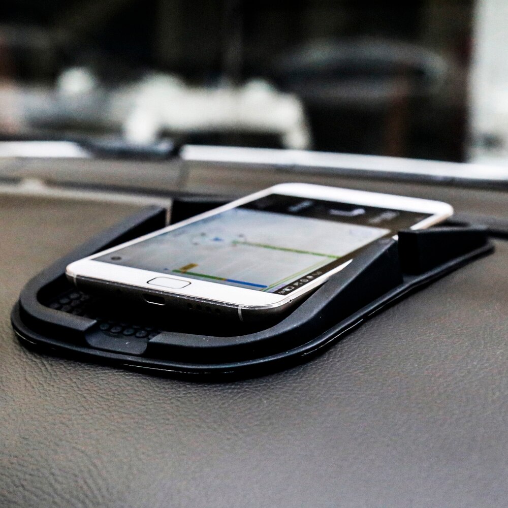 Biltilbehør anti-skli matte pad universal bil dashbord glidende silikon gummi gel matte mobiltelefon holder for smarttelefon