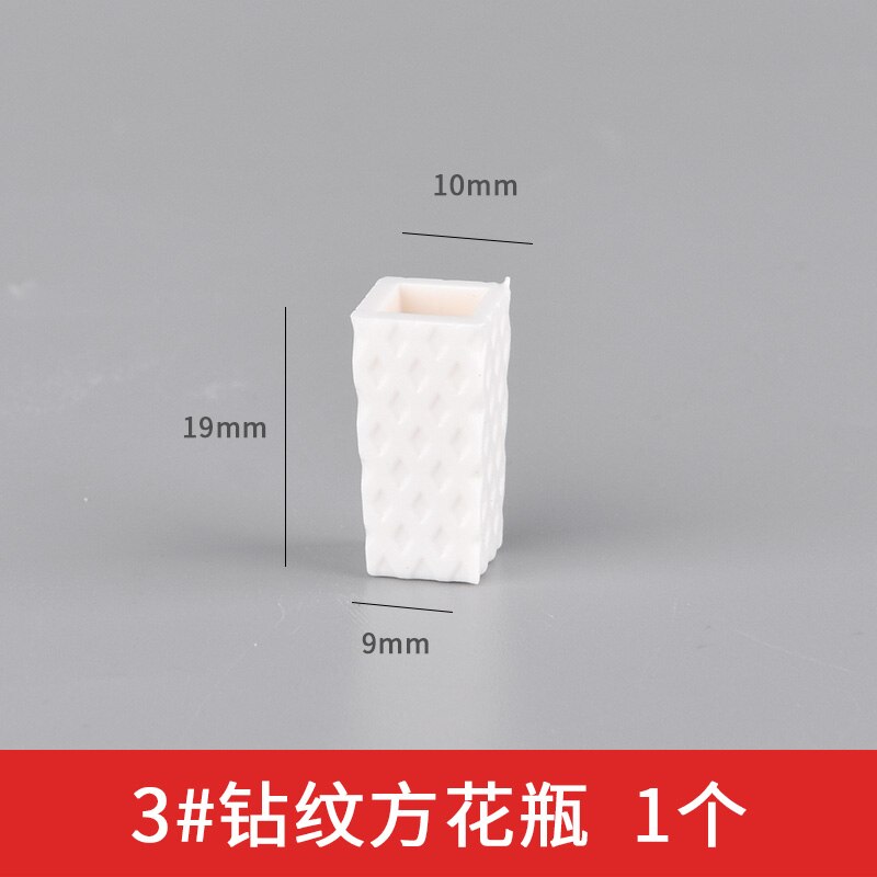 10 stk plast model vase bygge model materiale gør-det-selv sand bord gør mikro landskab matchende: 19mm type 2