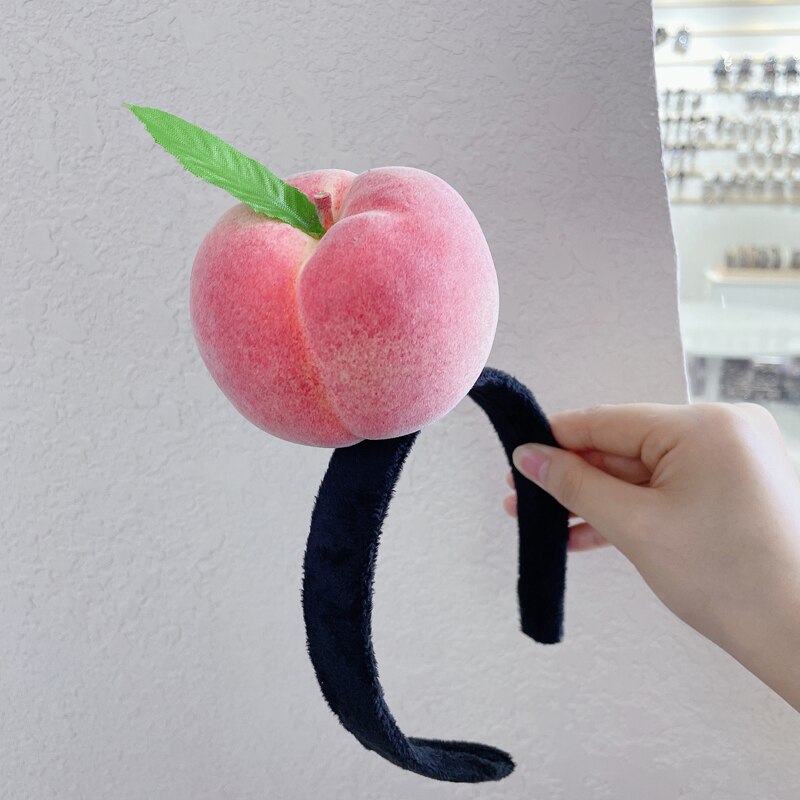 Diadema de zanahoria divertida para mujer, cintas para el pelo de verduras para mujer, bandana bonita para lavar la cara, accesorios para el cabello,: 8