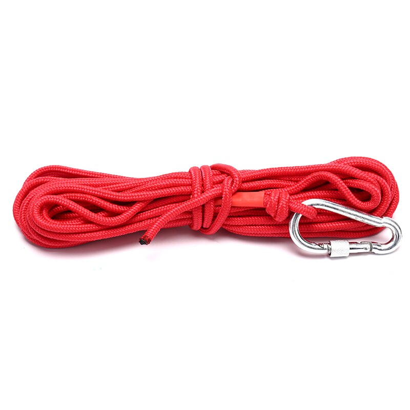 10M Red Fishing Magnets Rope Strong Search Magnets Fishing Pot Fishing Magnet Rope