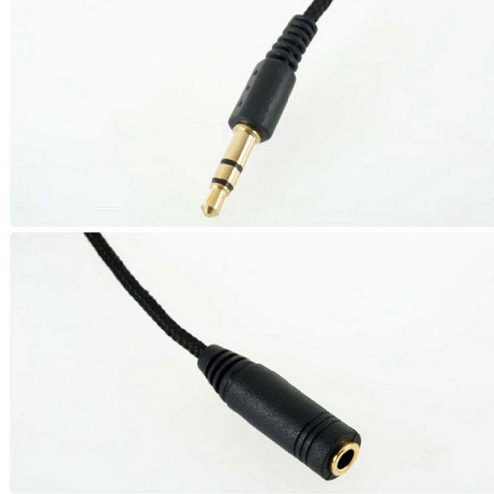 1* 4.9ft 3.5mm Female To Male F/M Headphone Stereo Audio Extension Cable Cord