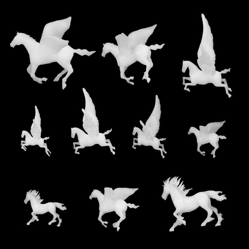 1 Pack 3D Mini Deer Jellyfish Epoxy Resin Filling Material Mushroom Ocean Ornaments Resin Crafts Making Handmade Decoration: F-10pcs