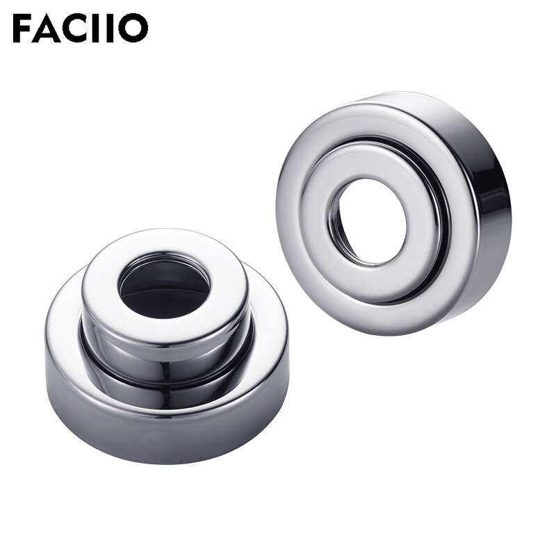 FACIIO Neue 304 Edelstahl Wasser Rohr Dekorative Abdeckung Dusche Zubehör Bad Wasserhahn Befestigungs Kit Für Dusche Mixer