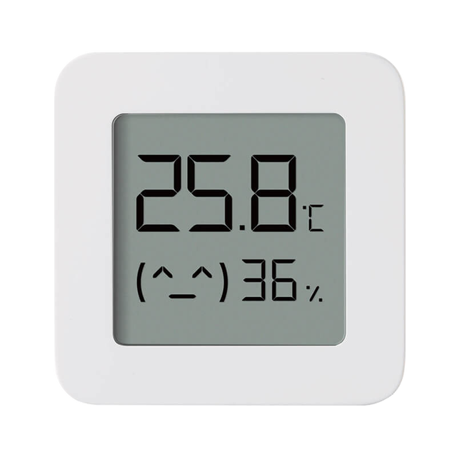 Xiaomi Mi temperature and humidity monitor 2 smart thermometer temperature and humidity sensor mi 2 connection MiHome: 1 Piece