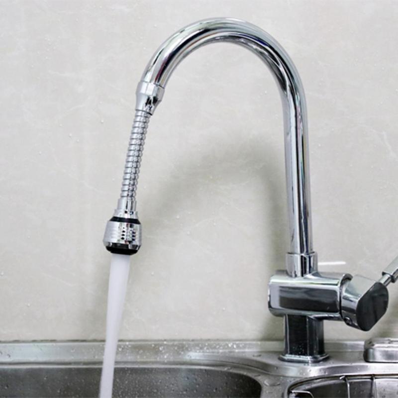 Pulverizador para fregadero de cocina, aireador de ahorro de agua, filtro burbujeador giratorio de 360 grados, boquilla libre de doblar, aireadores flexibles para grifo