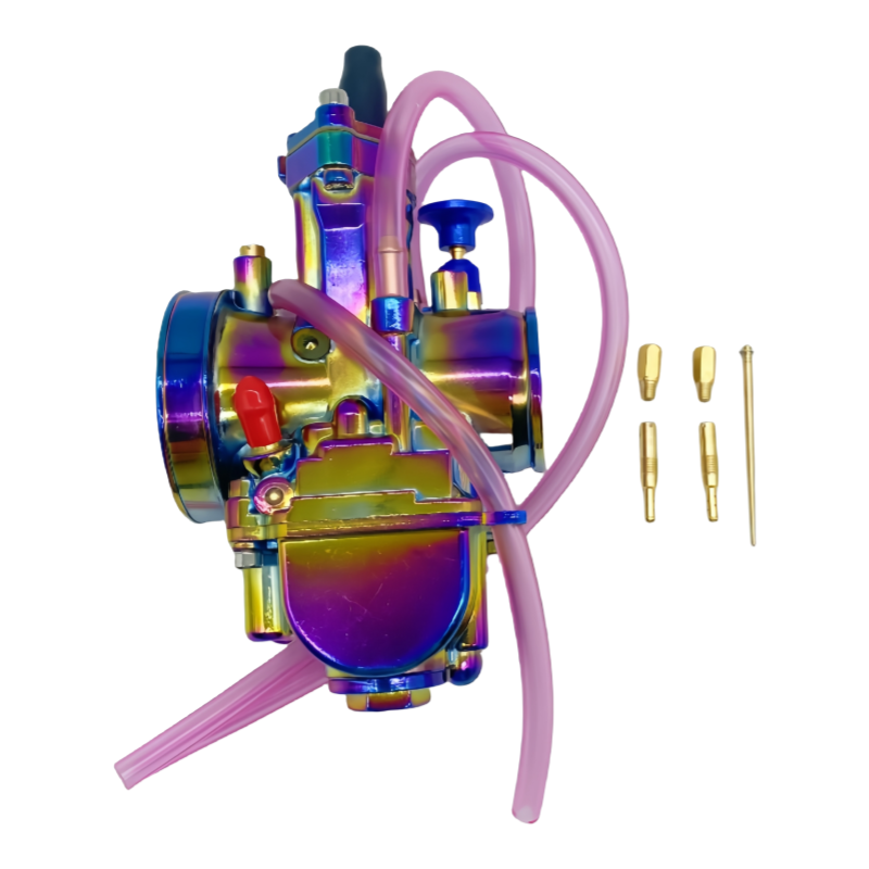 Kleur PWK carburateur 24MM 26MM 28MM 30MM 32MM 34MM motorfiets modificatie universele carburateur off-road voertuig scooter ATV