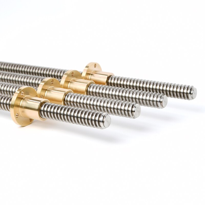 Rvs 304 Trapeziumvormige Schroef T8 T10 T12 T16 T20 T22 T25 T30 Schroef Hoek 30 8Mm 10Mm 12Mm 16Mm 20Mm 25Mm M300