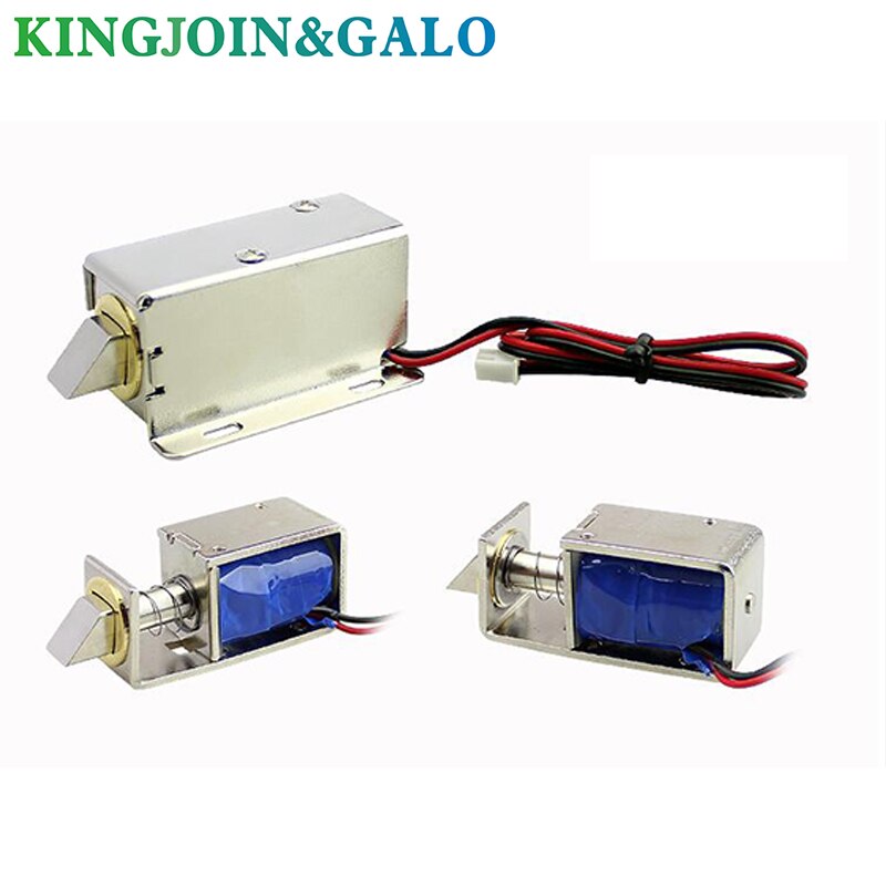 DC12V 0.8A small electromagnetic lock storage cabinets electronic lock mini electric bolt lock drawer file cabinet lock