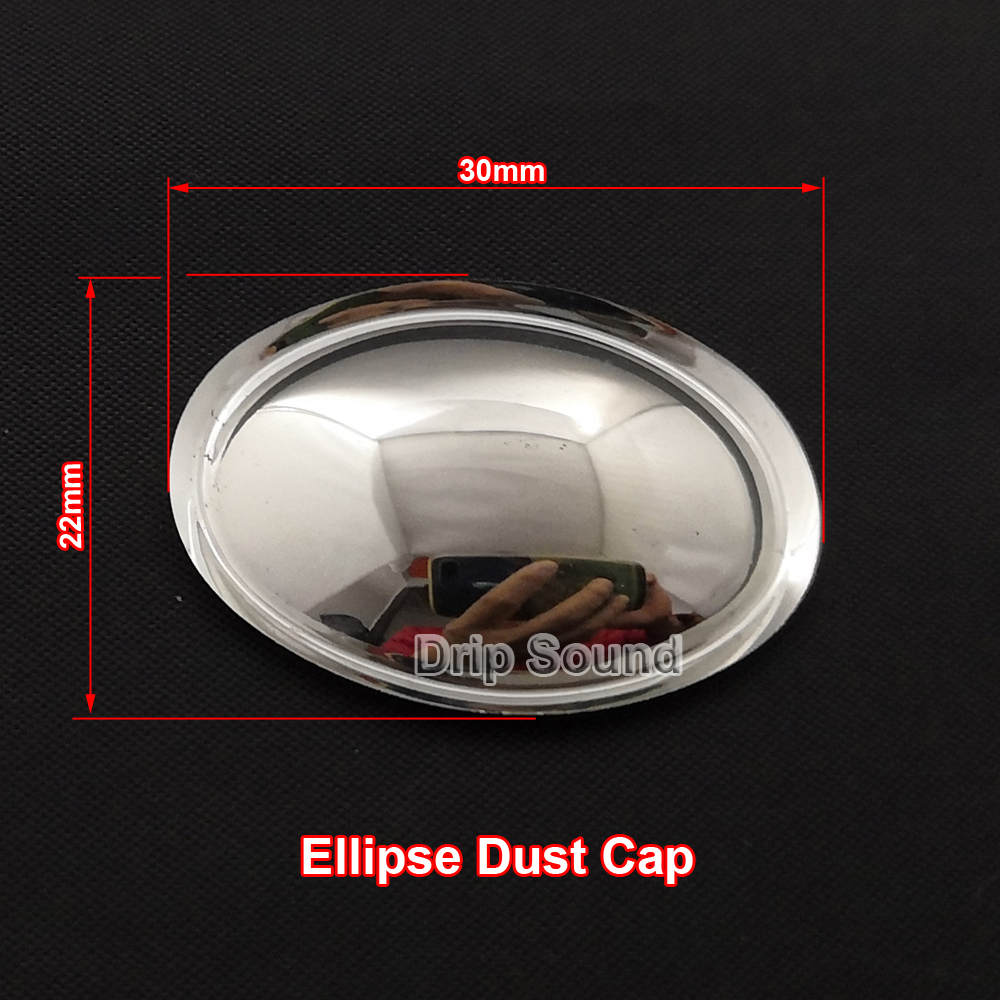 2 szt. 30mm/35mm/40mm/45mm/50mm/54mm/64mm/80mm/95mm Osłona Przeciwkurzowa Głośnika Niskotonowego Plastikowa Kopuła Stożek Części Zamienne do Naprawy Basu: Róża czerwona
