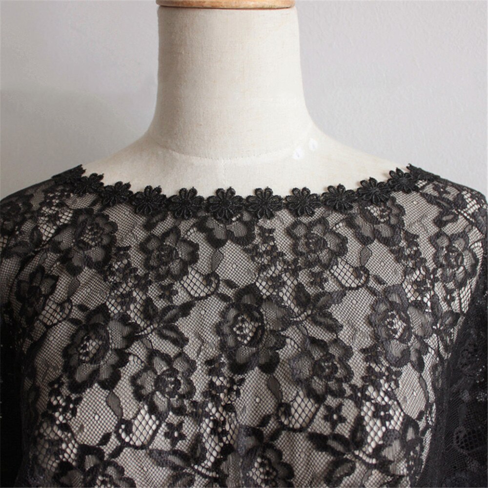 Veste châle en dentelle blanche pour femmes, boléro, étole noire, accessoires de Mariage,