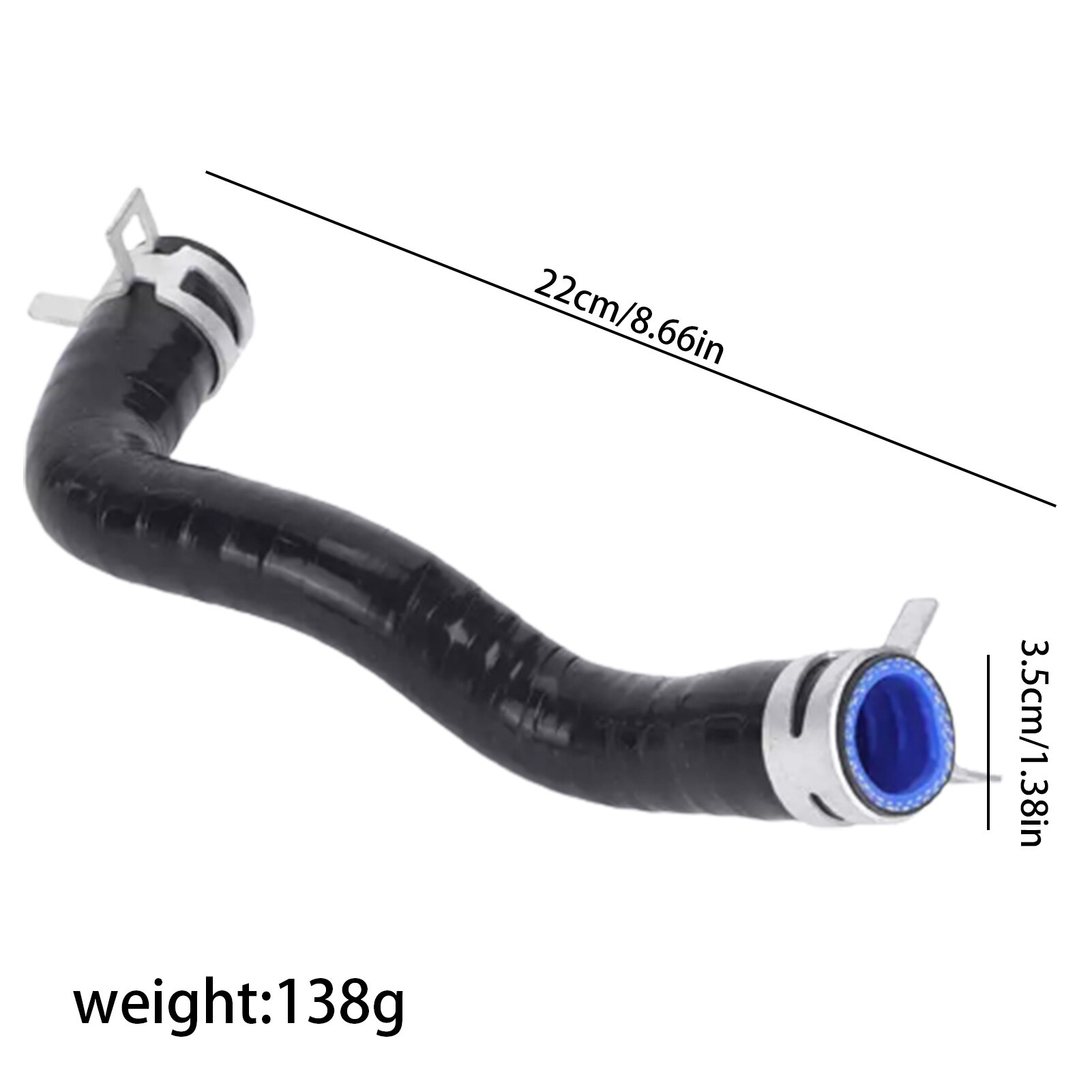 Air Intake Hose Inlet Air Pipe Turbo Intake Repair Hose for Mercedes-Benz W204 C180 C250 E200 E250 SLK200 with M271 Engine