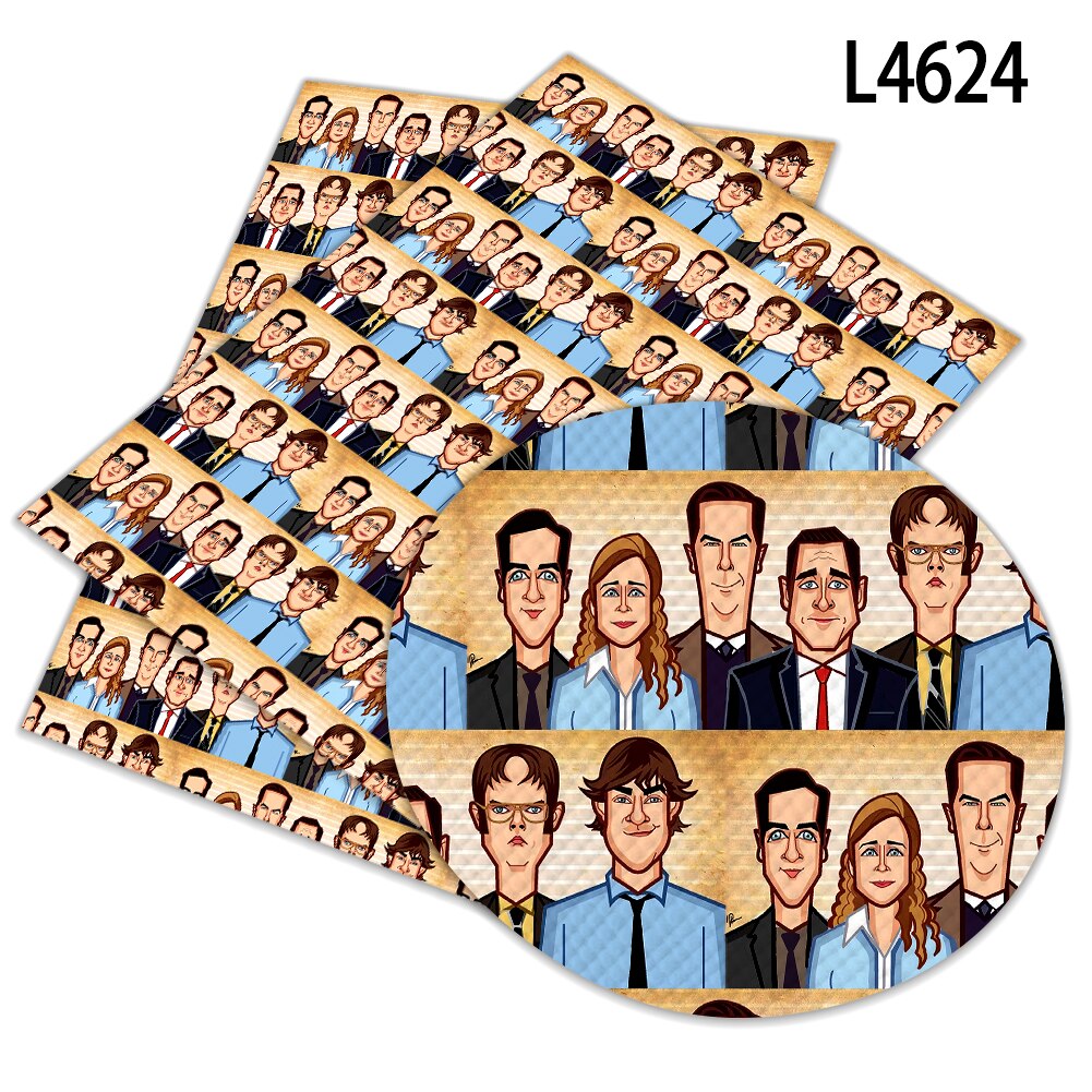 Faux cuir 22x30cm pour l'artisanat, accessoire de décoration en cuir synthétique pour nœud de cheveux: L4624