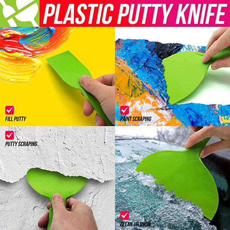 Plastic Corner Scraper Putty Cutter Finisher Cleaning Stucco Removal Builder Tool for Floor Wall Ceramic Tile Grout