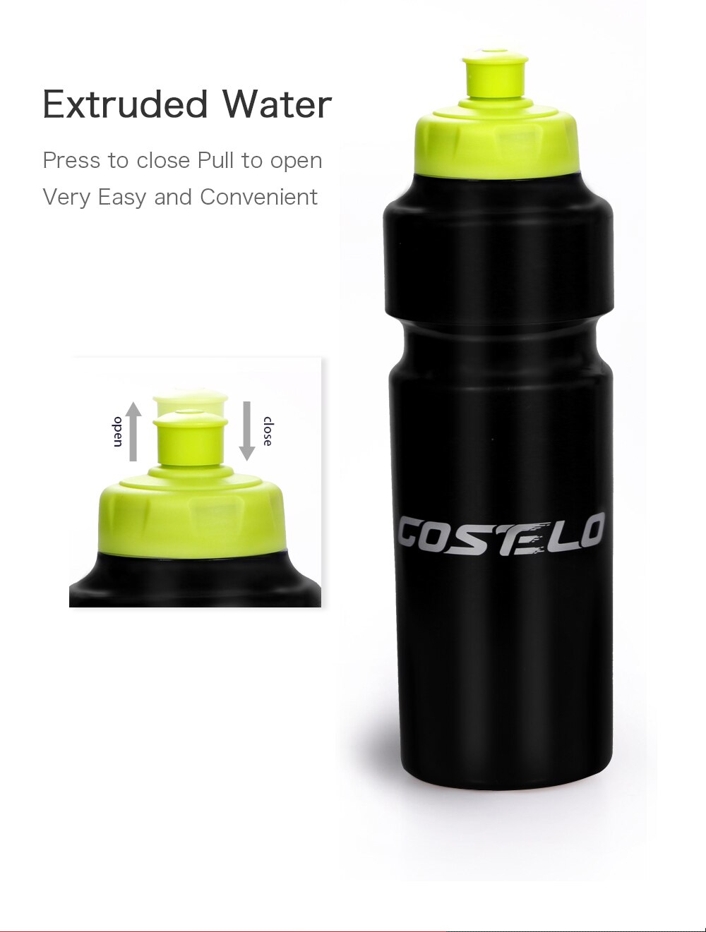 610ml Costelo Outdoor Sports Road MTB Bike Bottle Cage Climbing Cycling Bike Water Bottle Cup