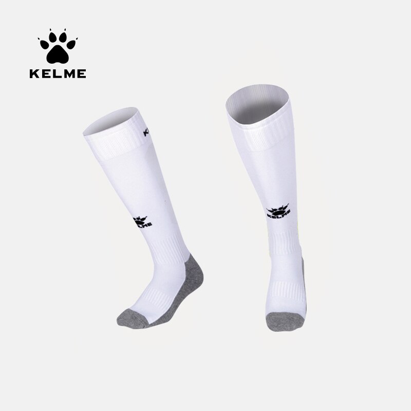 KELME Children Soccer Socks Football Training Competition training Kids Over Knee High Breathable Sports Stockings K15Z931