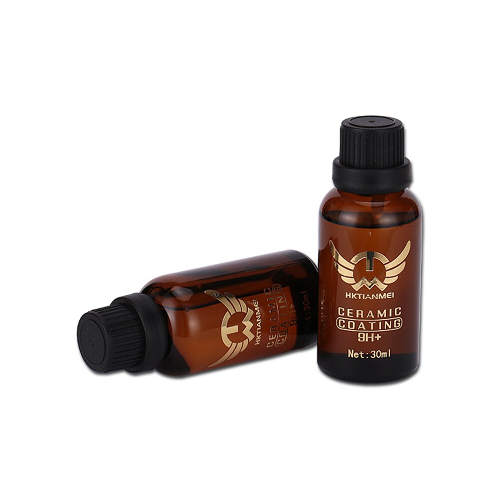 2 flessen/Set 30ML 9H Keramische Coating Auto Detailing Glasscoat Nuttig Anti-kras Auto Polish Motocycle verf